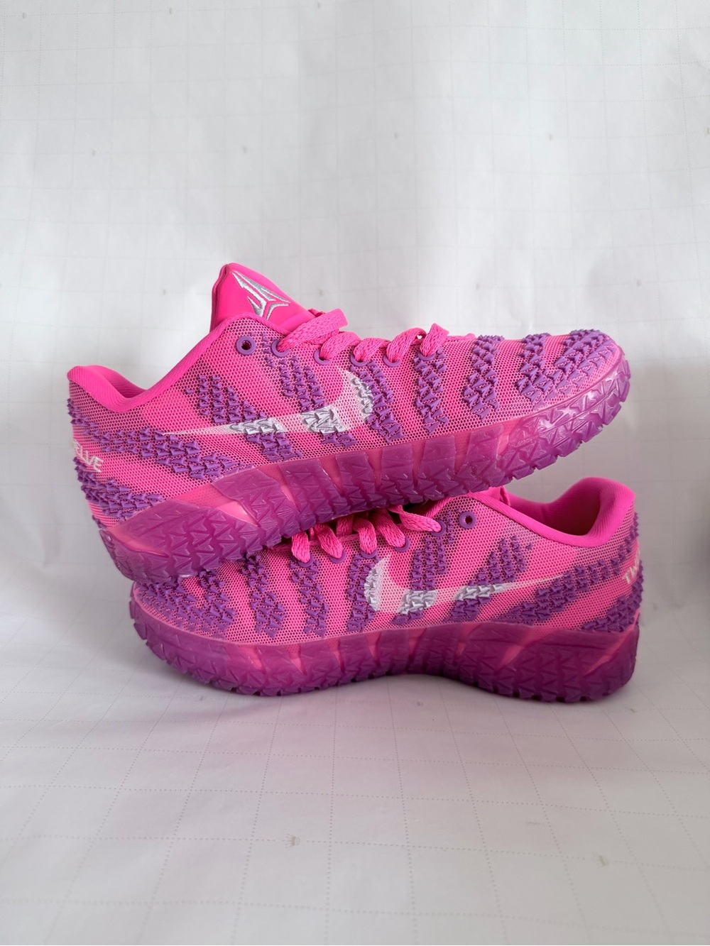 Pink Women's Athletic Sneakers - Lightweight Sport Shoes